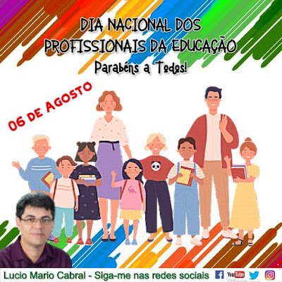 Lucio Mario Cabral - dia dos profissionais de educação